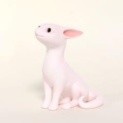 【マルチプル付き特別版】作品集『Meet the KEMONO: eye contact』+作品名《sitting little avatar》